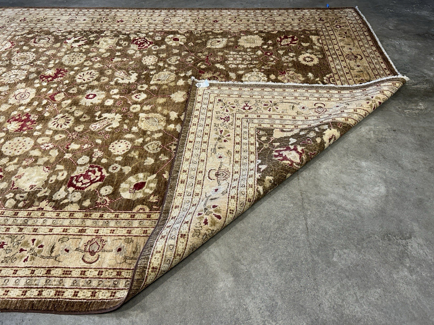 8’1”x9’11” Hand-Knotted 100% Wool Pile Oriental Area Rug - Carpet