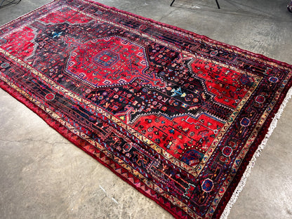 5'0" x 9'5" Hand-Knotted 100% Wool Pile Nahavande Area Rug - Carpet