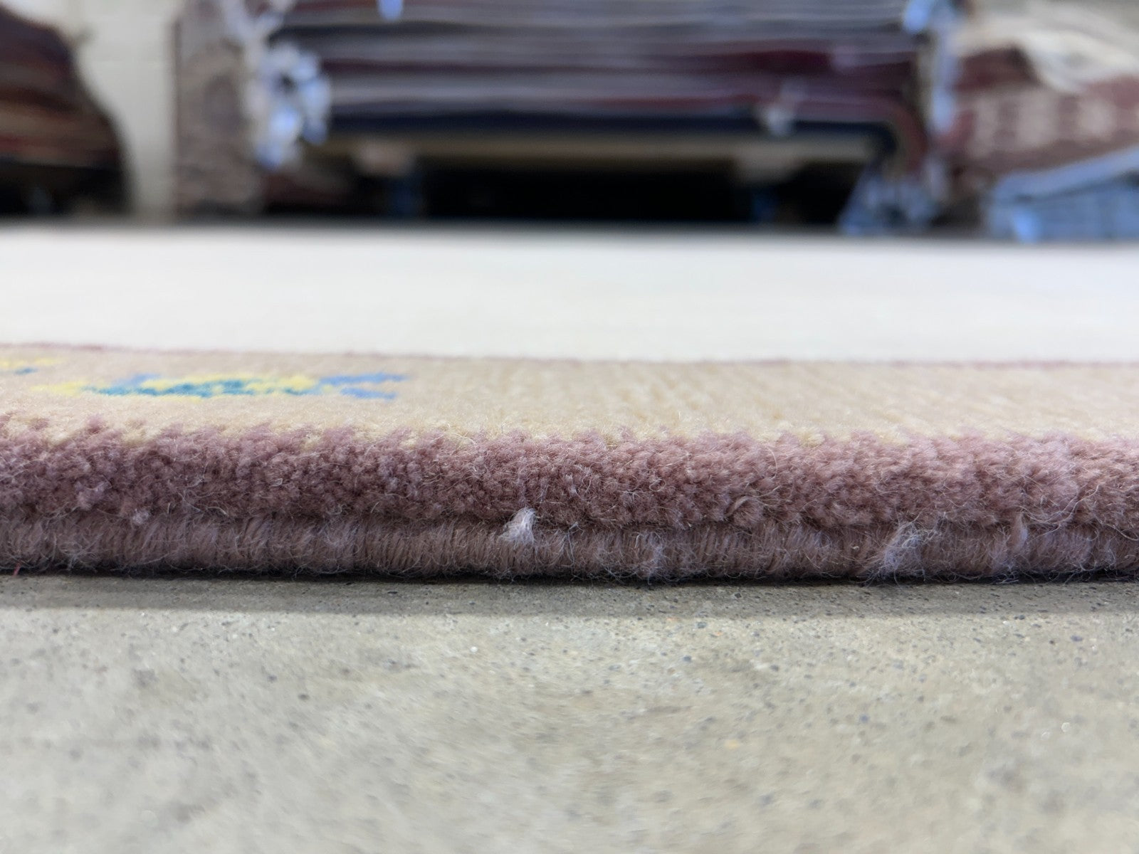 3'x5'3" Hand-Knotted 100% Wool Pile Nepali Area Rug - Carpet