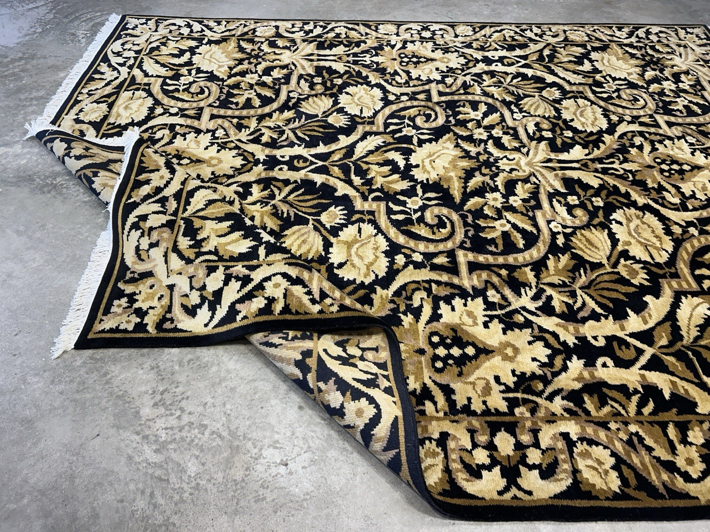 8’x10’ Hand-Knotted 100% Wool Pile Oriental Area Rug - Carpet