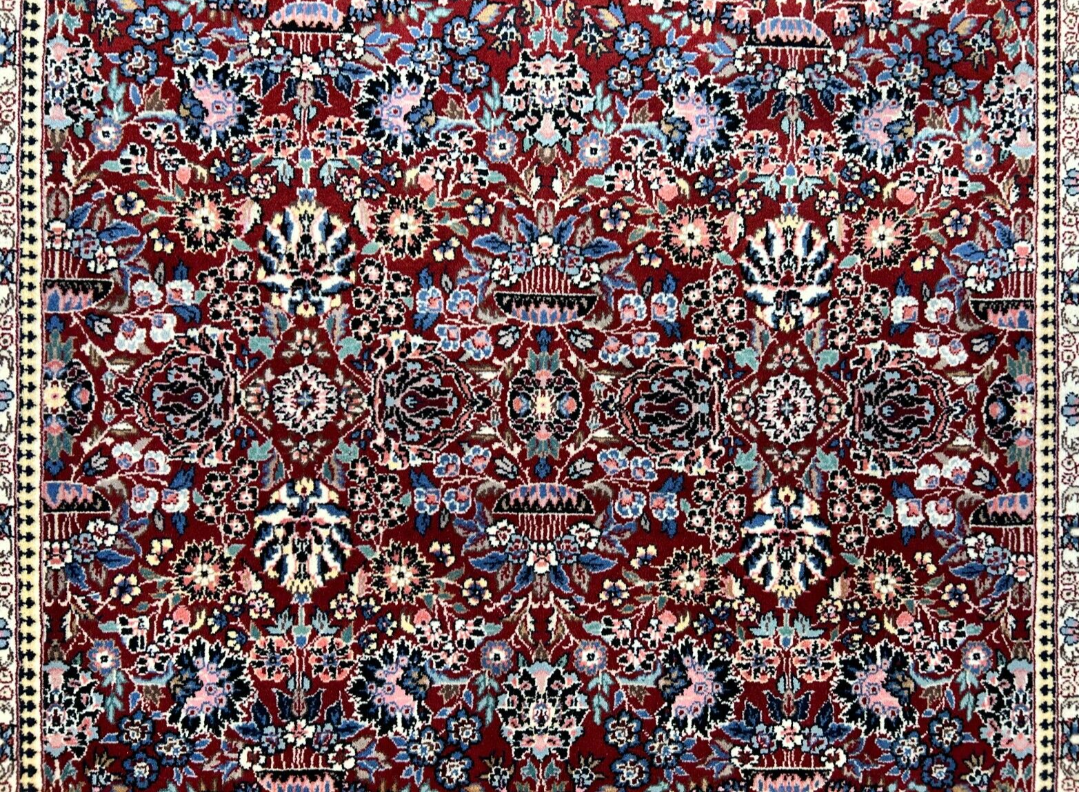 5'9"x8'9" Hand-Knotted 100% Wool Pile SinoPersian Carpet - Area Rug
