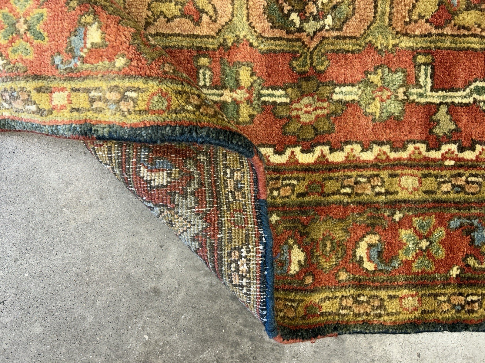 4’1”x6’1” Hand-Knotted 100% Wool Indoserapi Area Rug - Carpet