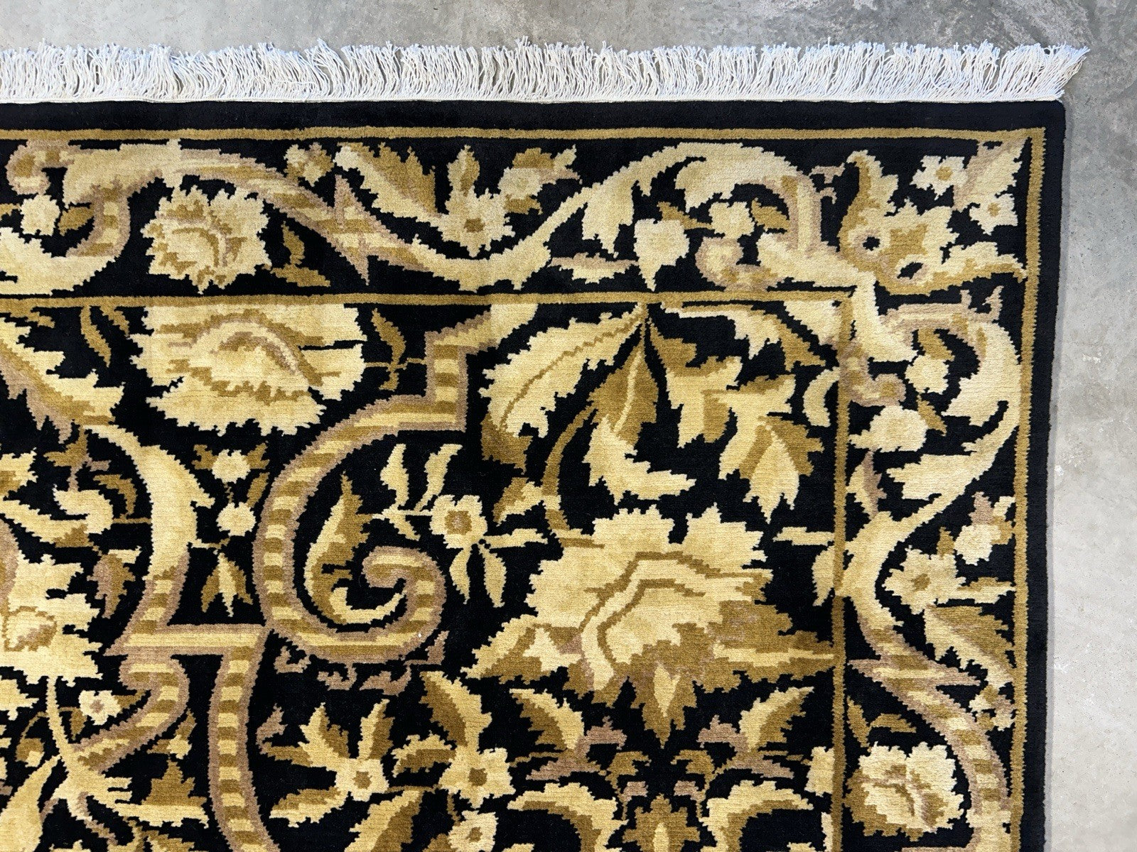 8’x10’ Hand-Knotted 100% Wool Pile Oriental Area Rug - Carpet