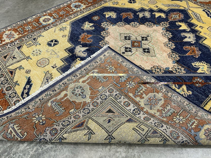 8’x10’1” Hand-Knotted 100% Wool Pile Indoserapi Area Rug - Carpet