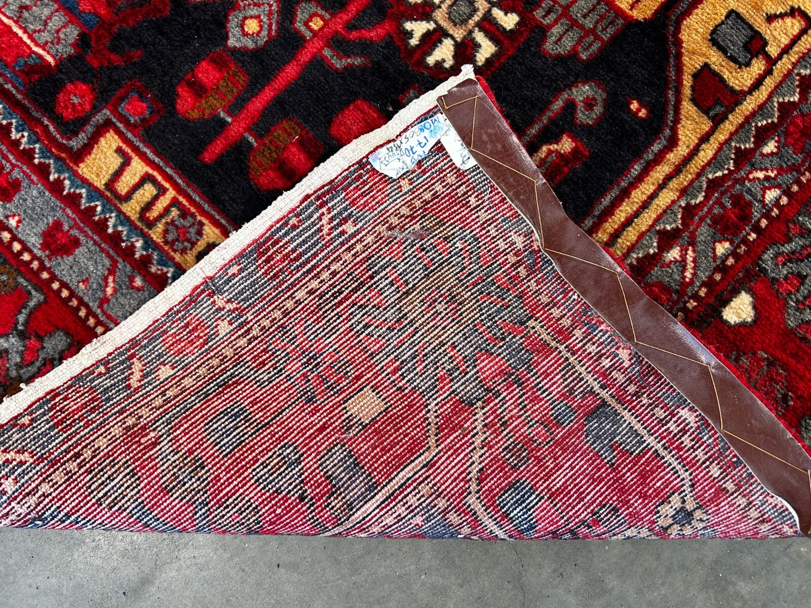 5'0" x 9'11" Hand-Knotted 100% Wool Pile Nahavande Area Rug - Carpet