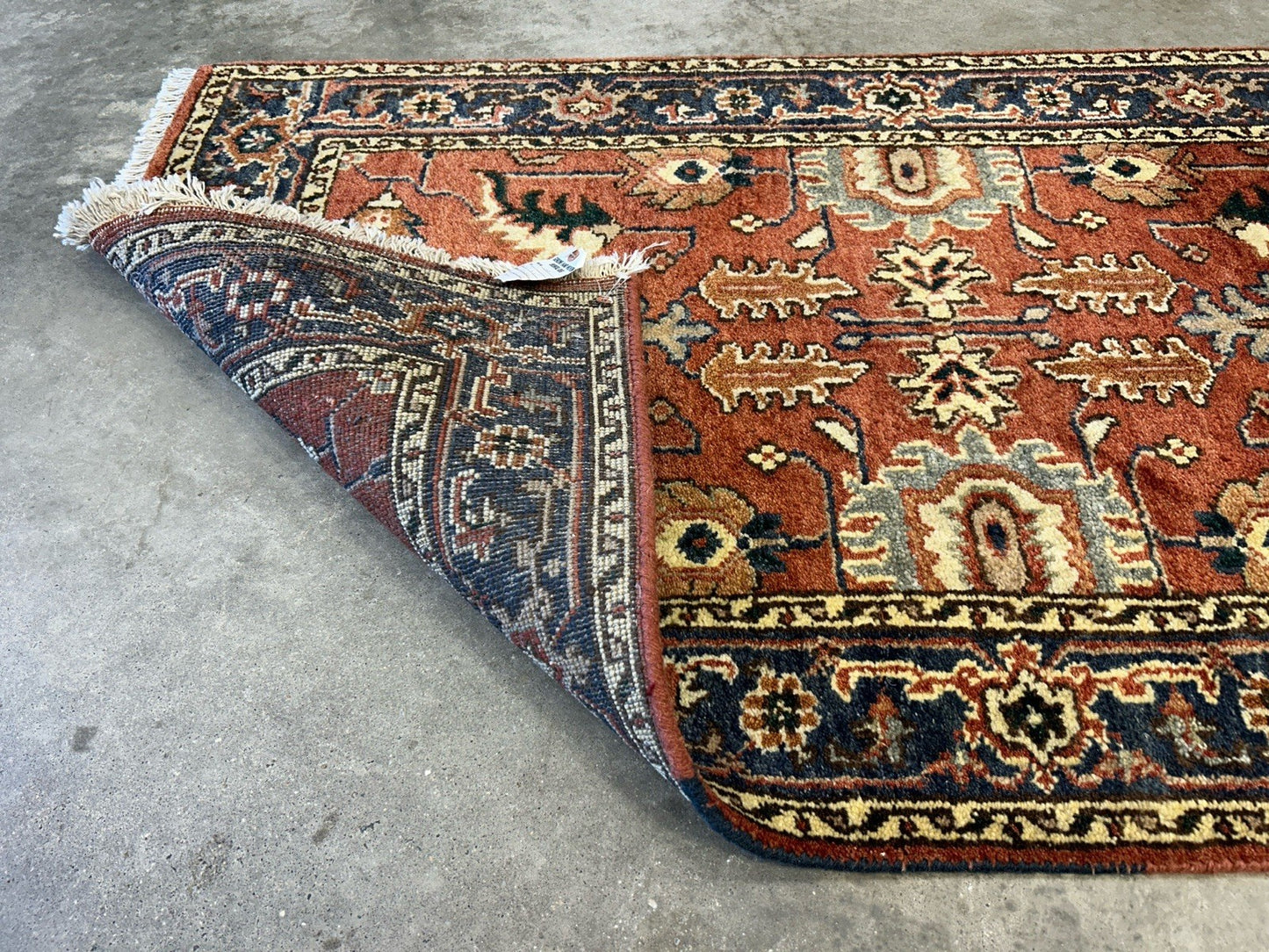 3’1”x5’1” Hand-Knotted 100% Wool Indoserapi Area Rug - Carpet