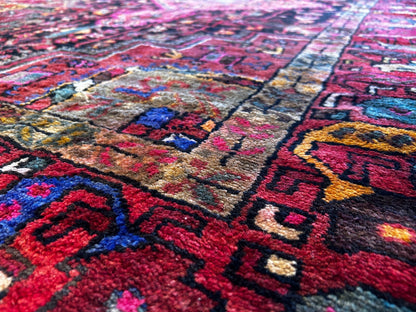 4'9" x 8'6" Hand-Knotted 100% Wool Carpet - Hamadane Area Rug