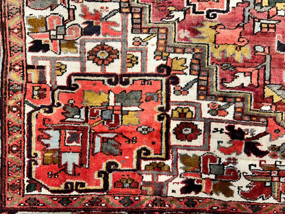 9'7"x12'8" Hand-Knotted 100% Lamb Wool Herize Carpet - Area Rug