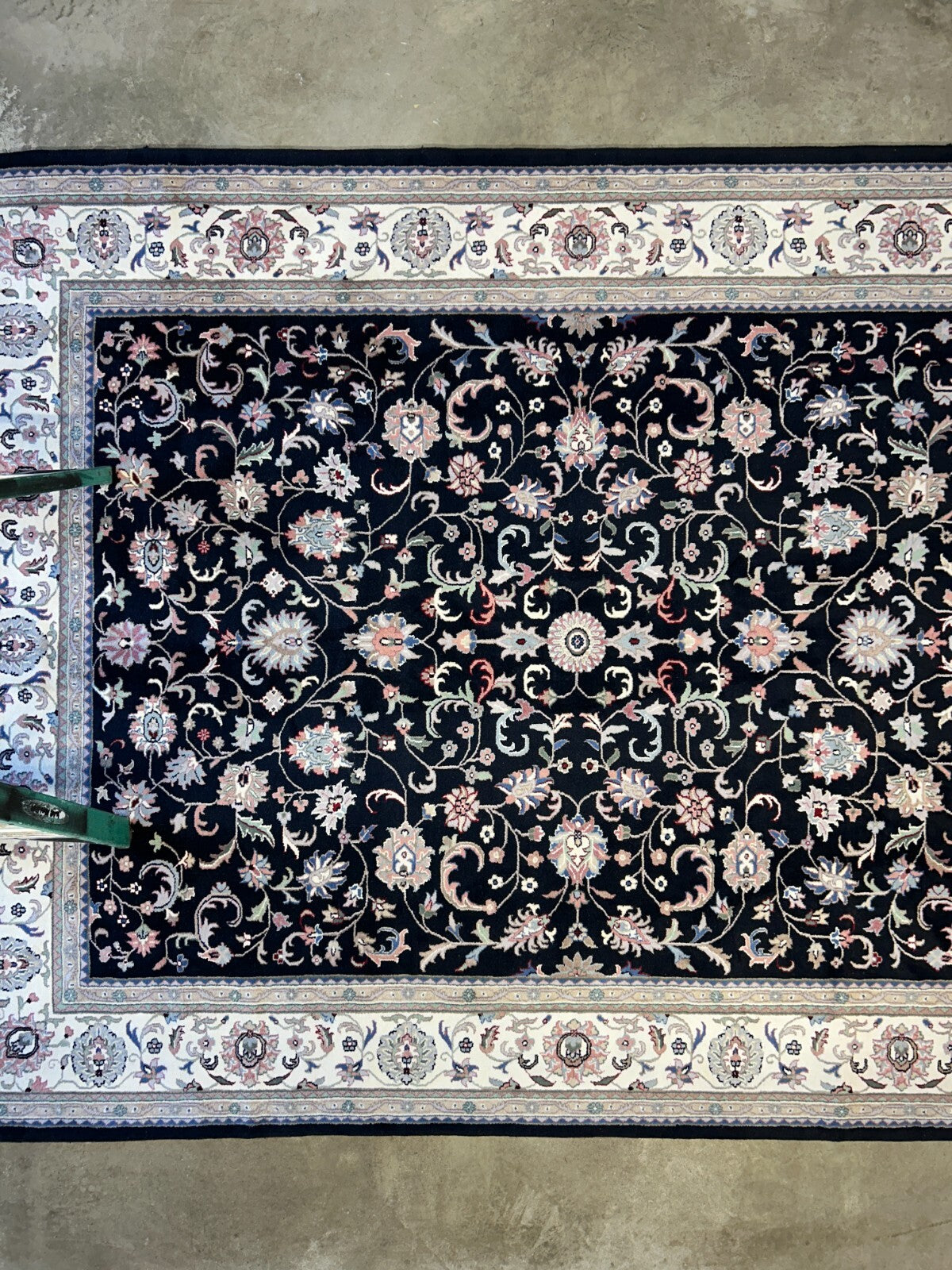 9'x12' Hand-Knotted 100% Lamb Wool Pile Oriental Rug