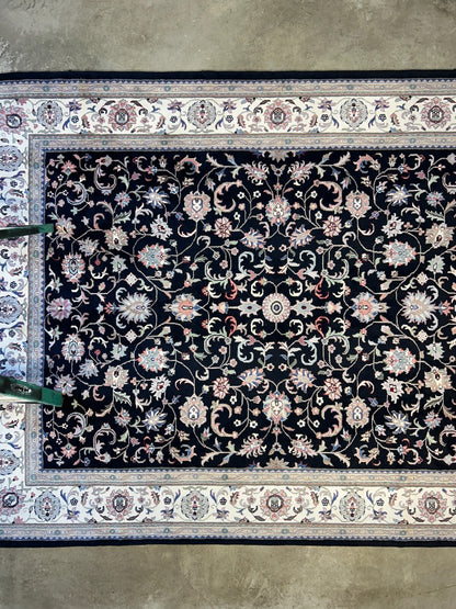 9'x12' Hand-Knotted 100% Lamb Wool Pile Oriental Rug