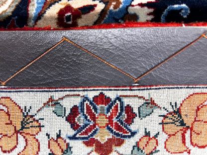 7'9"x12'8" Extra Fine Hand-Knotted Wool & Silk Isfahane Seirafian Rug