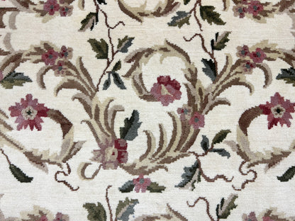 6'x9' Hand-Knotted 100% Wool Pile Art Deco Carpet - Area Rug