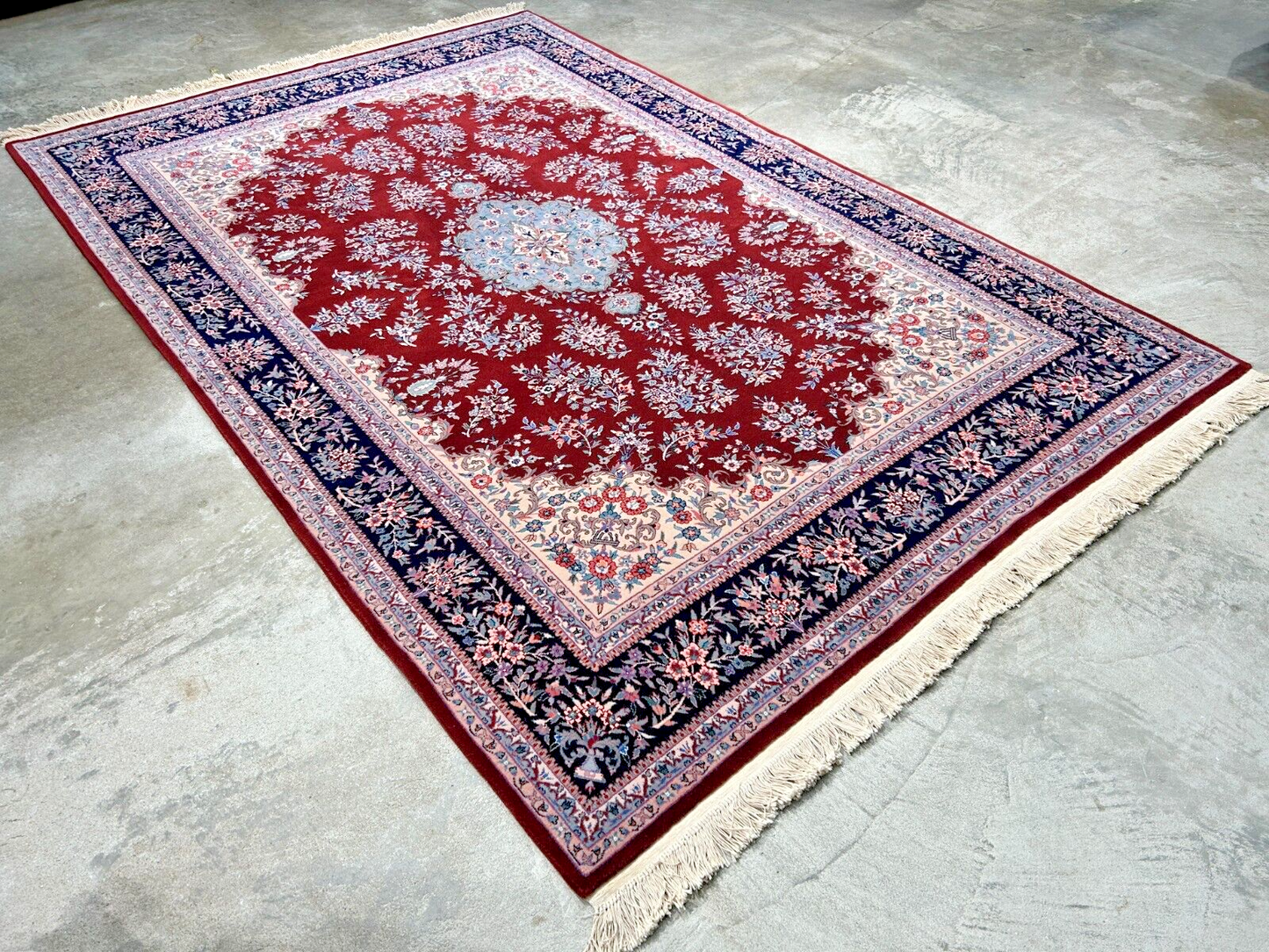 6'x9' Hand-Knotted 100% Wool Carpet - Sinopersian Area Rug