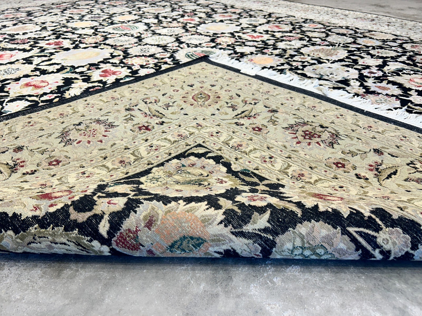 9'x12' Hand-Knotted 100% Wool Pile Sinopersian Carpet - Area Rug