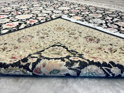 9'x12' Hand-Knotted 100% Wool Pile Sinopersian Carpet - Area Rug