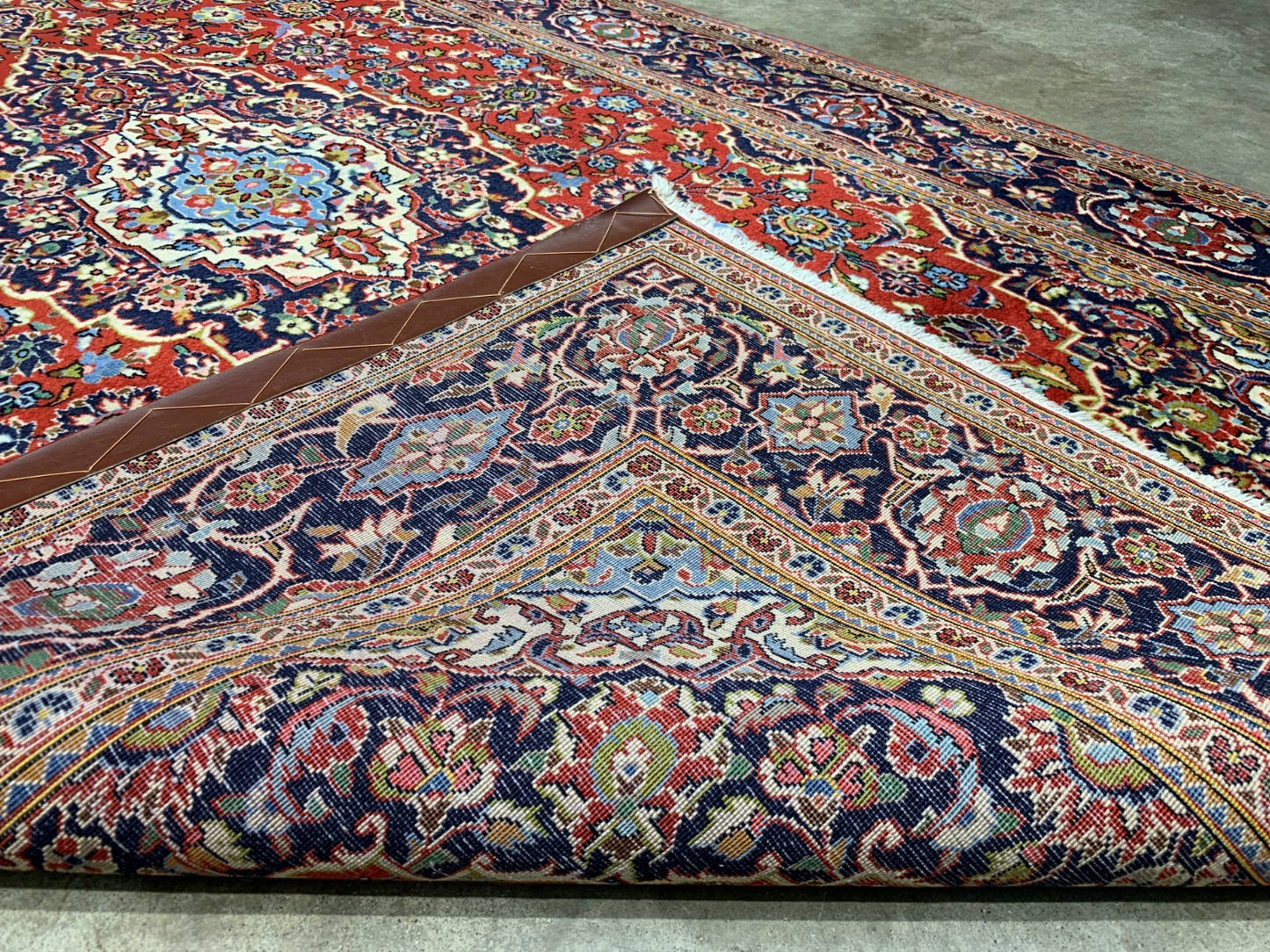 4'6" x 7'6'' Very Fine Lamb Wool Hand-Knotted 100% Wool Carpet - Kashane Rug