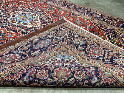 4'6" x 7'6'' Very Fine Lamb Wool Hand-Knotted 100% Wool Carpet - Kashane Rug