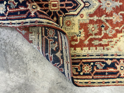 3’1"x5’1" Hand-Knotted 100% Wool Indoserapi Area Rug - Carpet