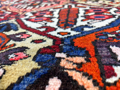 6'6"x10'1" Hand-Knotted 100% Lamb Wool Bakhtiarie Carpet - Area Rug