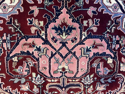 9'x11'9" Hand-Knotted 100% Wool Pile Herize Rug