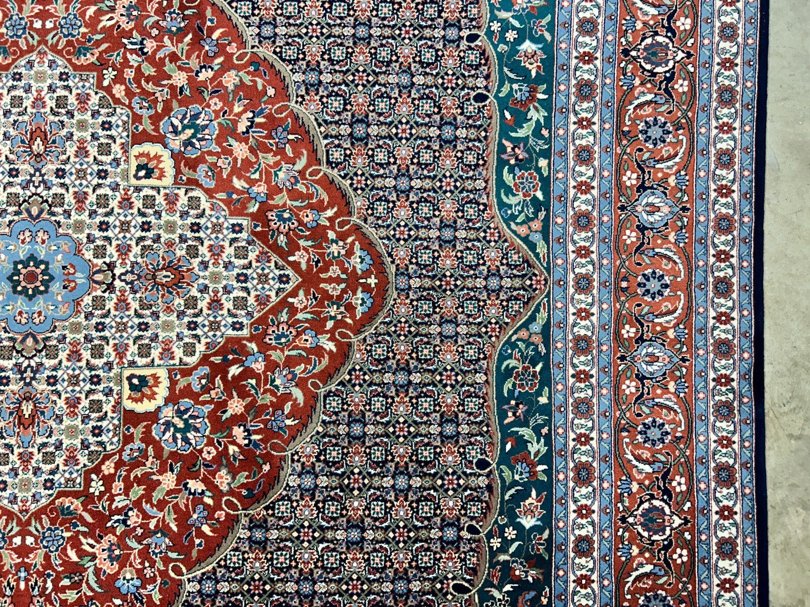9'x12' Hand-Knotted 100% Wool Pile Sinopersian Carpet - Area Rug