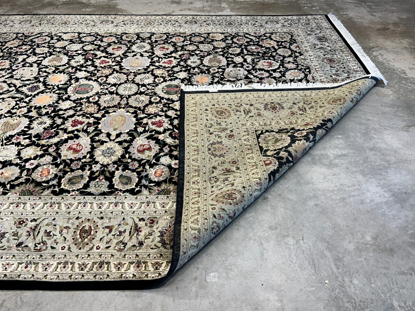 9'x12' Hand-Knotted 100% Wool Pile Sinopersian Carpet - Area Rug