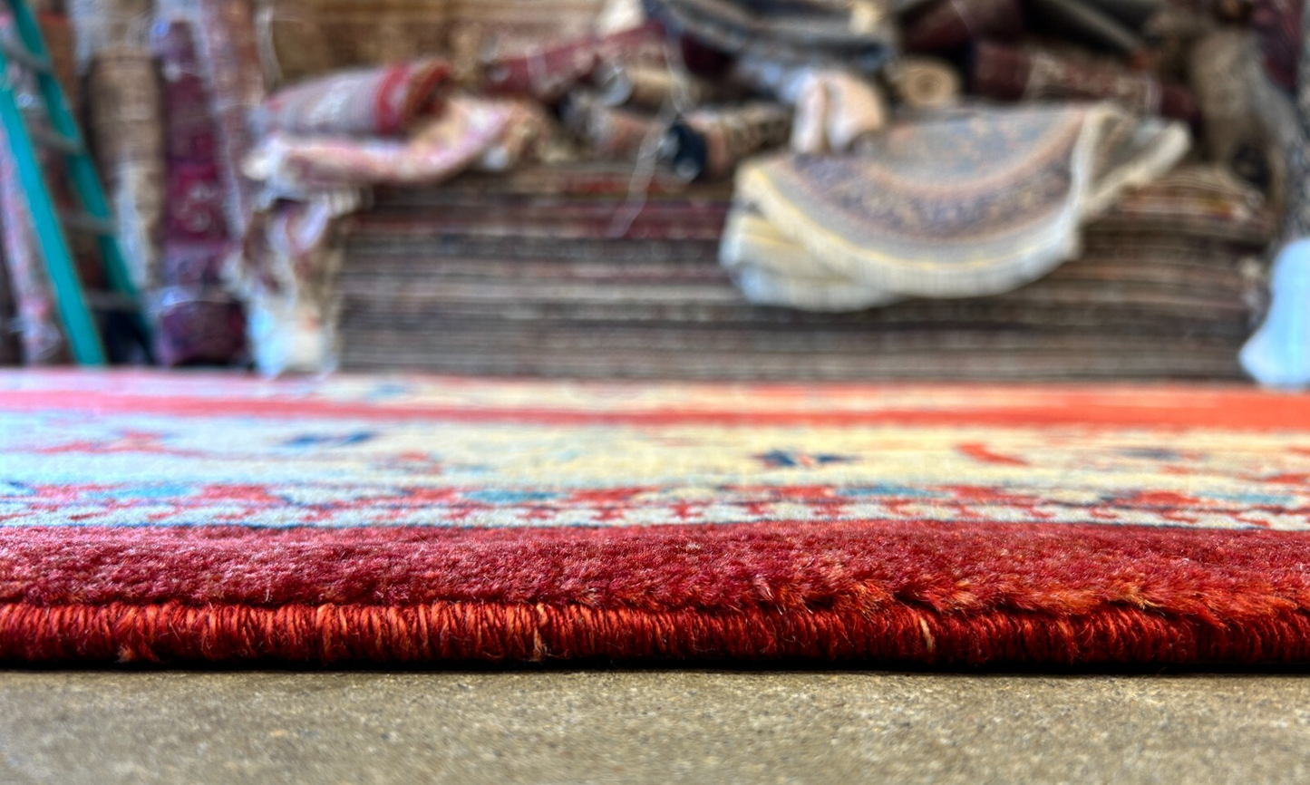 8'10"x11'8" Hand-Knotted 100% Wool Pile Tabrize Rug