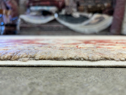 9'x12' Hand-Knotted 100% Wool Pile Indo-Agra Carpet - Area Rug