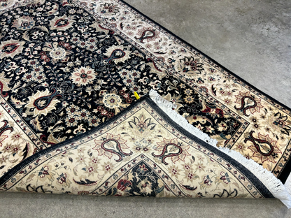 3'1"x5' Hand-Knotted 100% Wool Pile Lahovere Rug