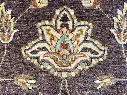 9'x12' Hand-Knotted 100% Wool Pile Lilian Design Carpet - Area Rug