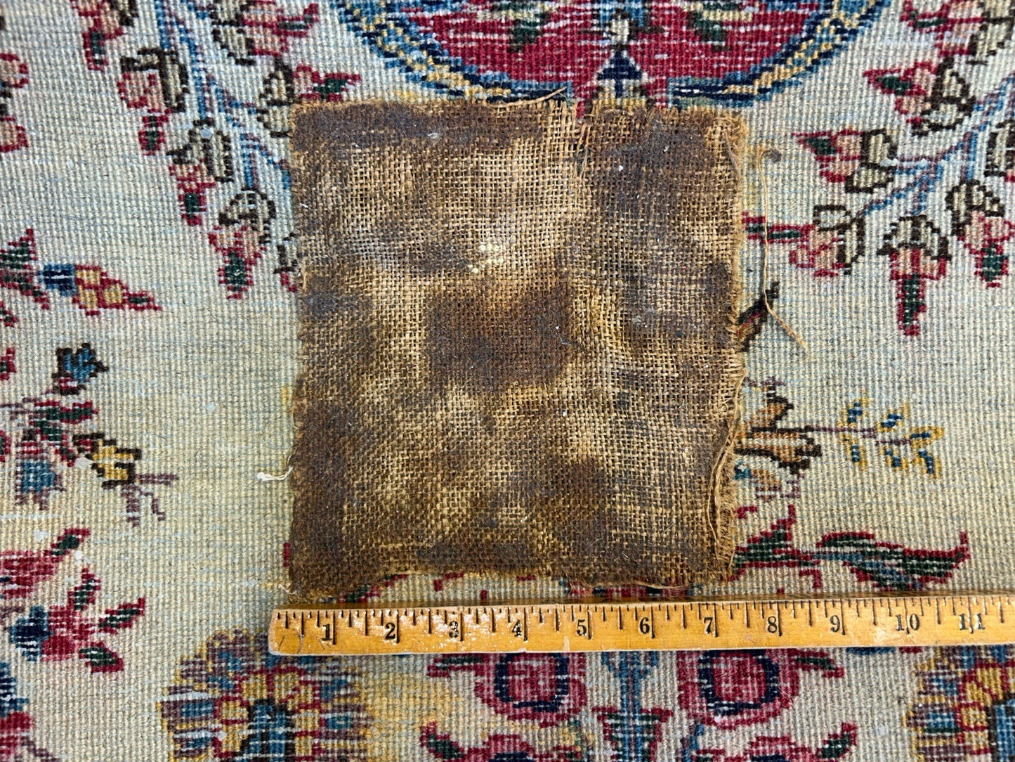 7’8”x10’8” Antique Hand-Knotted 100% Wool Pile Tabrize Area Rug - Carpet