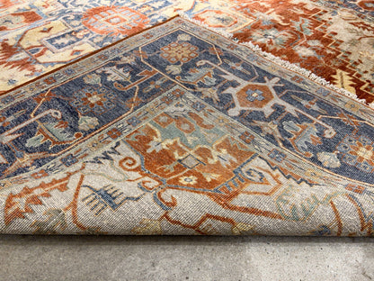 8'10" x 11'8" Hand-Knotted 100% Wool Carpet - Herize Design Area Rug