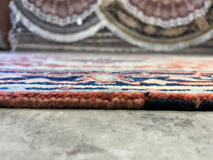 3’1"x5’1" Hand-Knotted 100% Wool Indoserapi Area Rug - Carpet