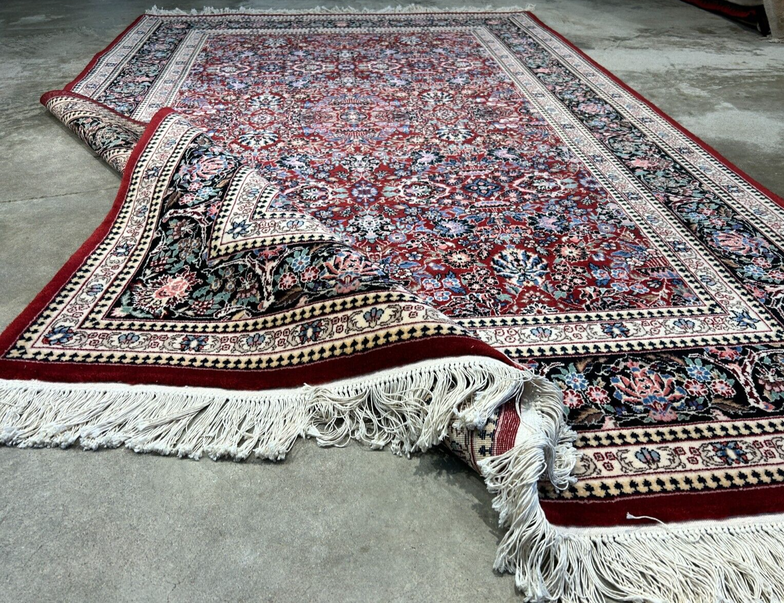 5'9"x8'9" Hand-Knotted 100% Wool Pile SinoPersian Carpet - Area Rug