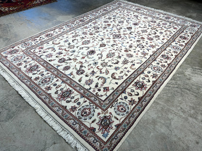 6'x9' Hand-Knotted 100% Wool Carpet - Kashane Design Area Rug