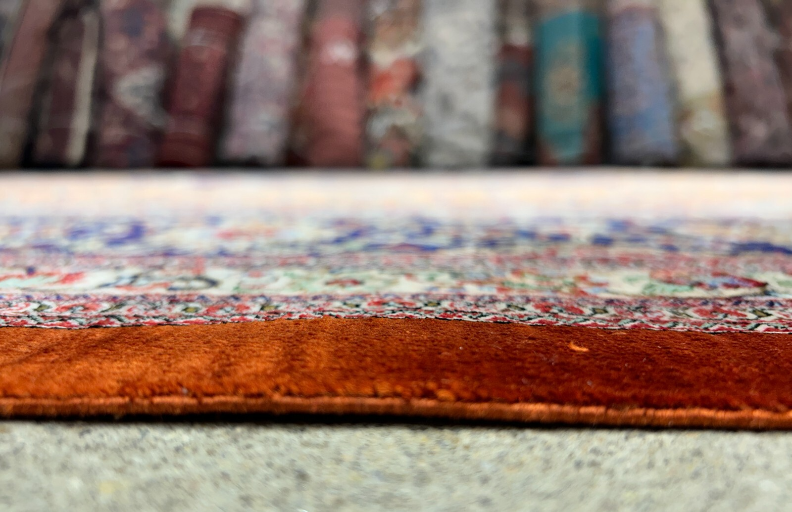 9'10"x13'11" Exquisite Signed Hand-Knotted 100% Silk Qume Rug