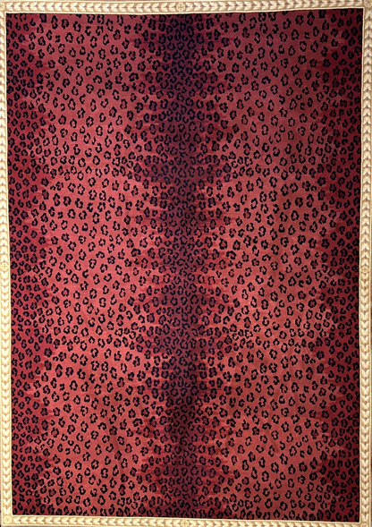 8'x11'2" Hand-Knotted 100% Wool Pile Tibetian Area Rug - Carpet