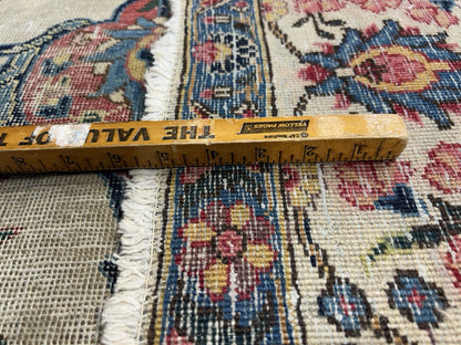 7’8”x10’8” Antique Hand-Knotted 100% Wool Pile Tabrize Area Rug - Carpet