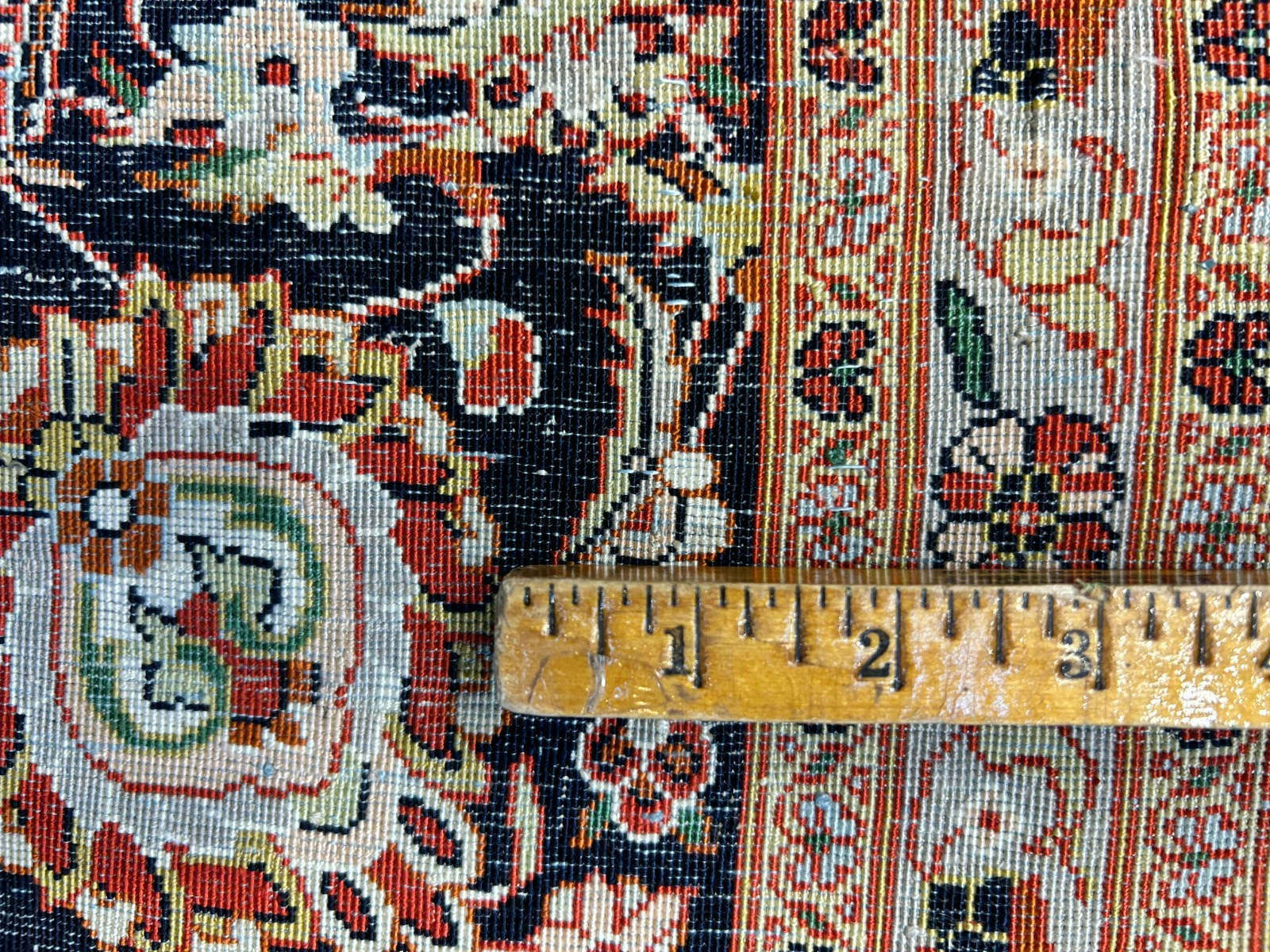 6'10"x9'9" Exquisite Hand-Knotted 100% Silk Kashane Rug