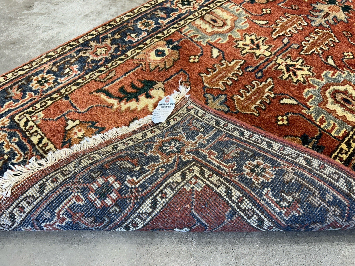 3’1”x5’1” Hand-Knotted 100% Wool Indoserapi Area Rug - Carpet