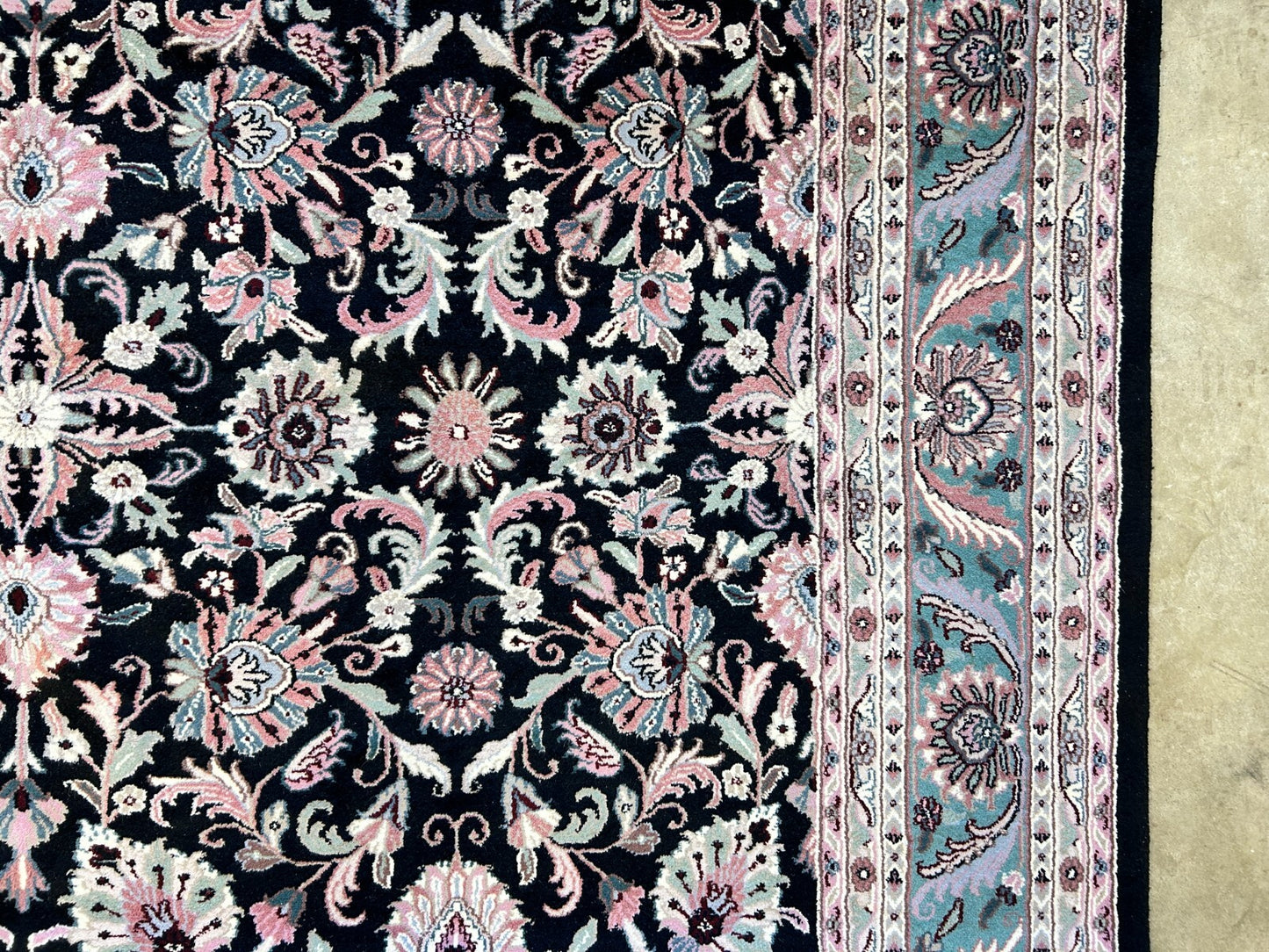 8'10" x 11'10" Hand-Knotted 100% Wool Carpet - Kashane Design Area Rug