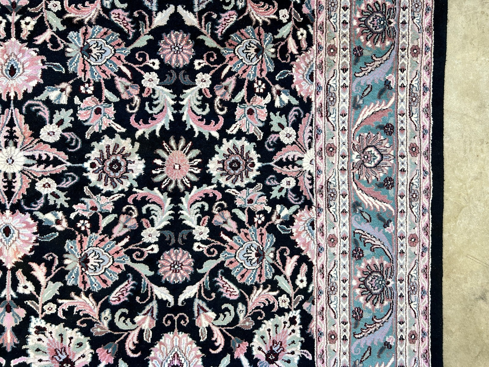 8'10" x 11'10" Hand-Knotted 100% Wool Carpet - Kashane Design Area Rug