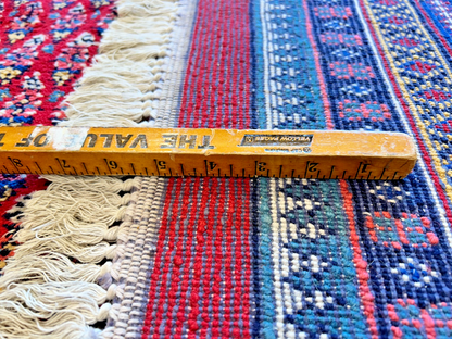 8'5"x12'1" Hand-Knotted 100% Wool Pile Hamadane Rug