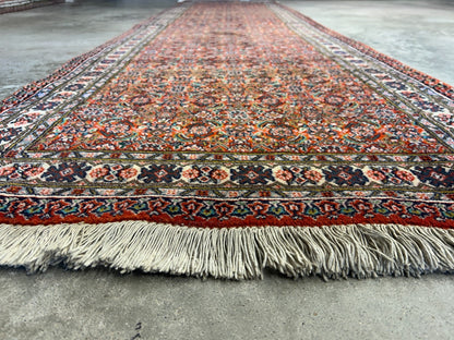 2'11"x11'6" Hand-Knotted 100% Wool Pile Sarabi Runner