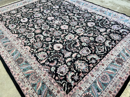 8'10" x 11'10" Hand-Knotted 100% Wool Carpet - Kashane Design Area Rug