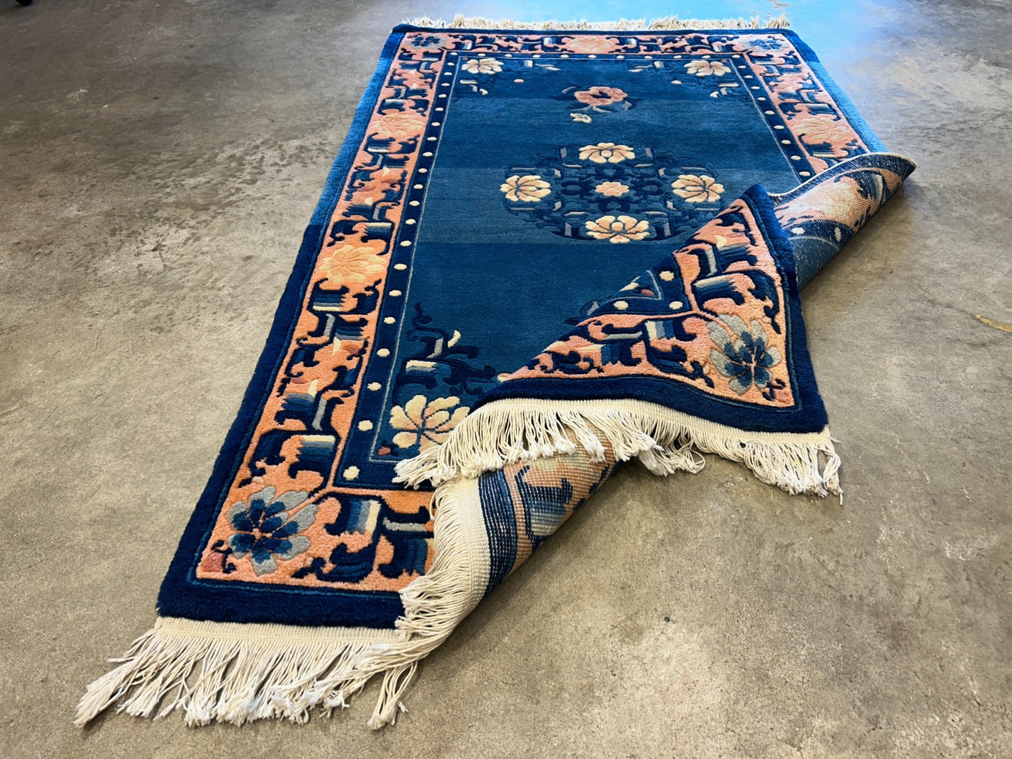 3'x5' Hand-Knotted 100% Wool Pile Oriental Area Rug - Carpet