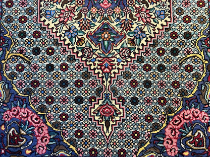 3'5"x5'2" Hand-Knotted 100% Wool Pile Persiane Bakhtiarie Rug