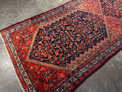 3'8" x 9'11" Hand-Knotted 100% Wool Pile - Malayere Runner