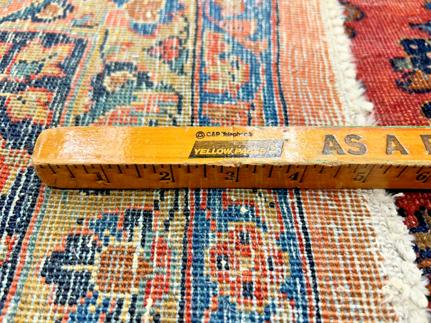 8'11"x11'8" Antique Fine Lamb Wool Sarouke Rug Hand-knotted Carpet