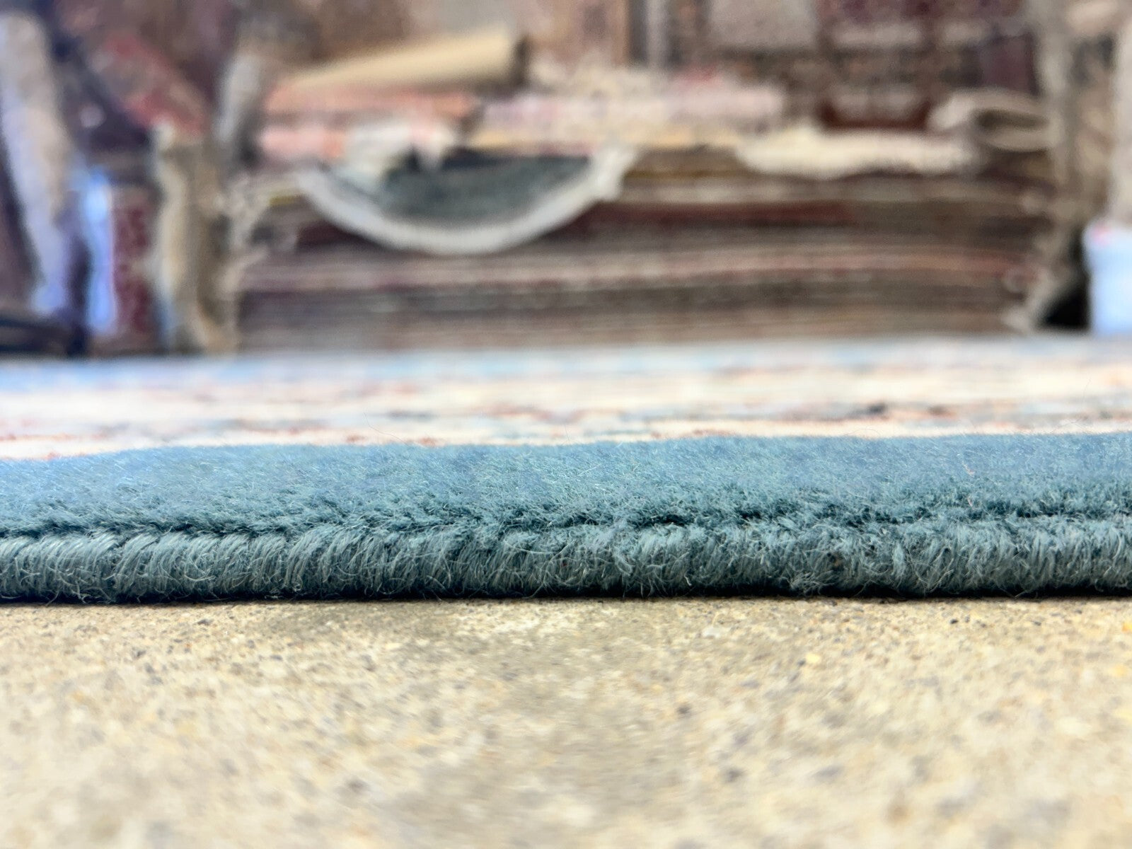 9'x12' Hand-Knotted 100% Wool Pile Kashane Design Carpet - Area Rug